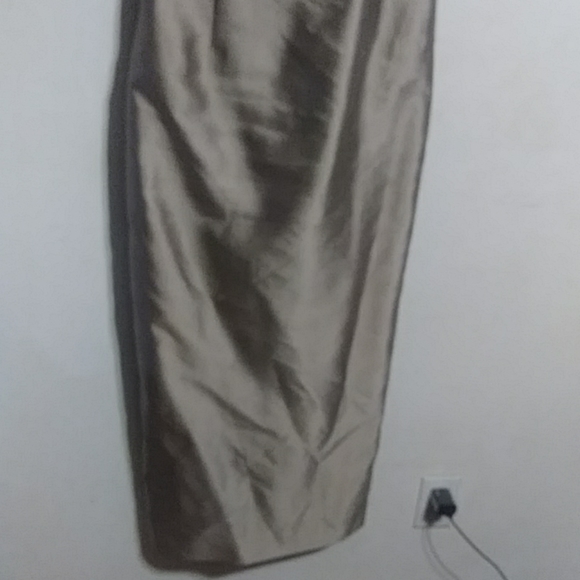 Gorgeous, taupe colored, formal two piece suit! - Picture 5 of 7